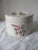 Vintage Ceramic Butter Crock With Flowers For Sale - Image 4 of 7