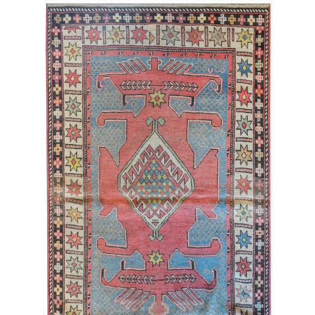 Early 20th Century Kazak Rug For Sale - Image 4 of 10