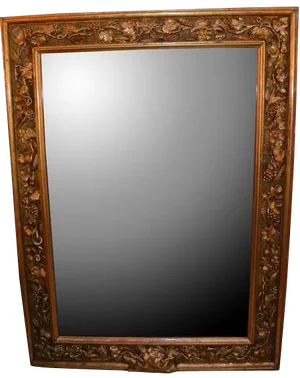 18th C. English Carved Giltwood Mirror