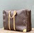 Vintage Louis Vuitton Sirius 70 Soft Sided Suitcase For Sale - Image 9 of 12