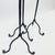 Black Hand Forged Iron Candelabra Set of 3 (93-113cm) Antique Copper Finish Hammered Stem with Decorative Knop For Sale - Image 8 of 10