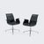 Black Set of Armchairs by Preben Fabricius and Jørgen Kastholm, 1960s For Sale - Image 8 of 8