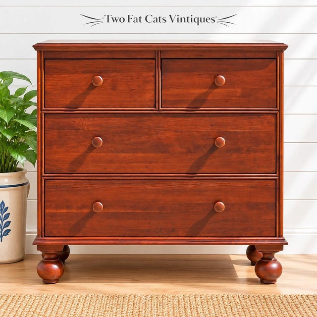Lexington Furniture Bob Timberlake Collection "Caroline" Cherry Bachelor Chest | Style #: 833-221 | Vintage Bring...