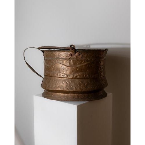 Antique 18th Century Copper Cauldron For Sale - Image 11 of 11