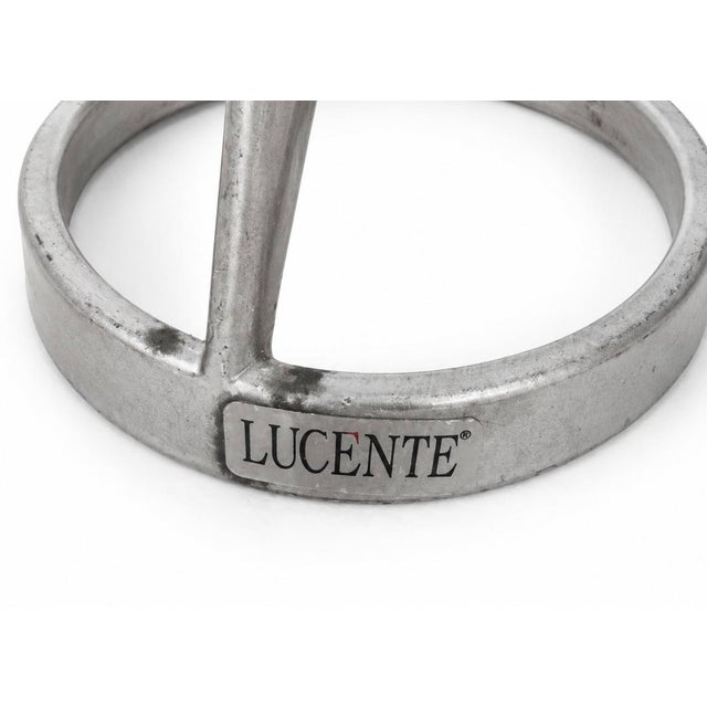 Memphis Cleto Bicolore Table Lamp by Roberto Favaretto for Lucente, 1980s For Sale - Image 3 of 11