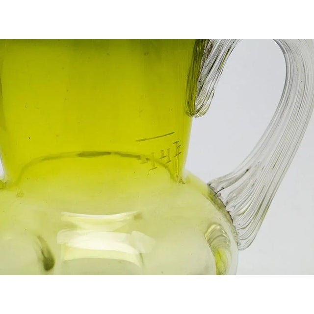 Art Nouveau Milk Jug by Cramberry Glass, United Kingdom, 1900s, in Good conditions. Designed 1890 to 1919 This piece has...