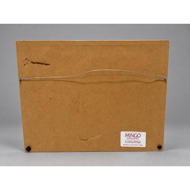 Mary Weatherall (American, 1930-2018) Abstract Oil Painting, C. 1980 For Sale In Providence - Image 6 of 6