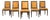 Set of Six Early 20th Century French Louis XVI Walnut Dining Chairs For Sale