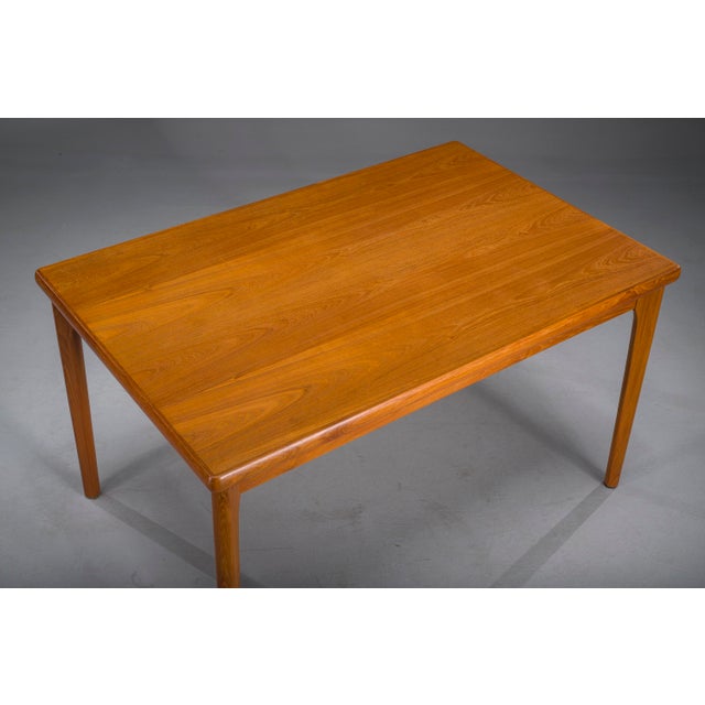 Danish Extendable Dining Table in Teak by Henning Kjærnulf for Vejle Møbelfabrik, 1960s For Sale - Image 13 of 17