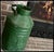 Green Vintage 5-Gallon Galvanized Steel Petroliana Can For Sale - Image 8 of 11