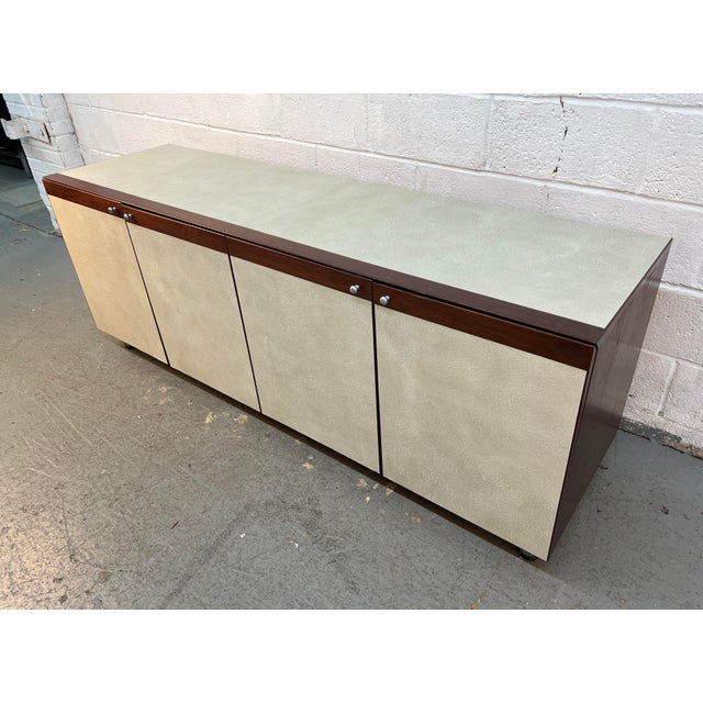 Mid-Century Modern Style Office Credenza For Sale - Image 4 of 17
