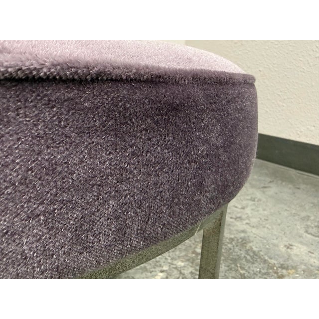 Oly Studio Jonathan Tufted Round Stool For Sale In San Francisco - Image 6 of 12
