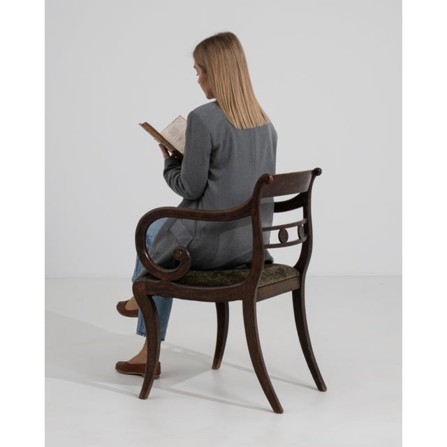 19th Century Regency Sabre-Leg Armchair For Sale - Image 17 of 17
