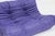 Animal Skin Vintage Purple Leather Togo 2-Seater Sofa from Ligne Roset, 1990s For Sale - Image 7 of 10