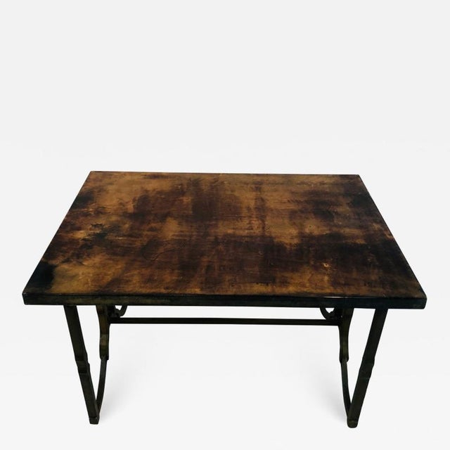 Aldo Tura Goat Skin Table For Sale - Image 10 of 10
