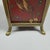 1980s Vintage Red Tole Butterfly Vase Cachepot in Brass Rams Head Stand For Sale - Image 5 of 6