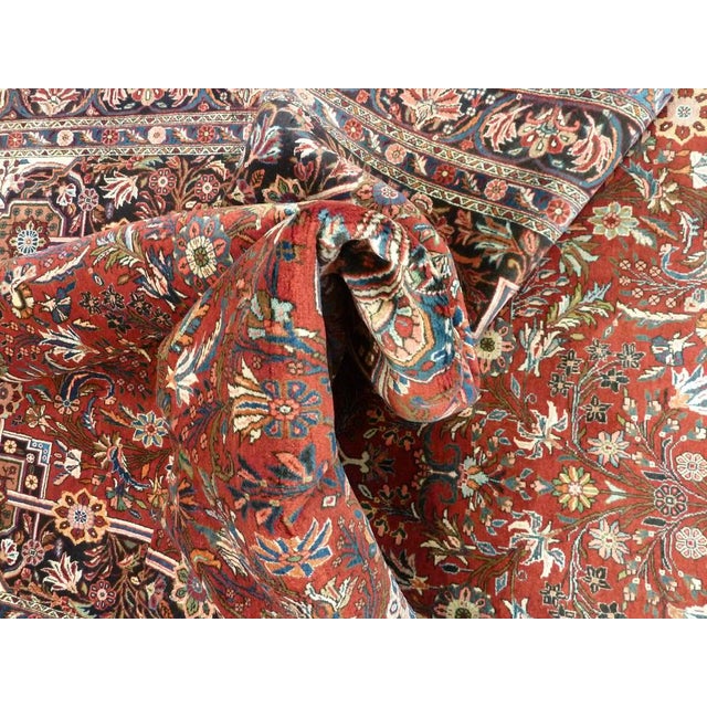 Antique Bidjar Rug, 1920s For Sale - Image 4 of 14