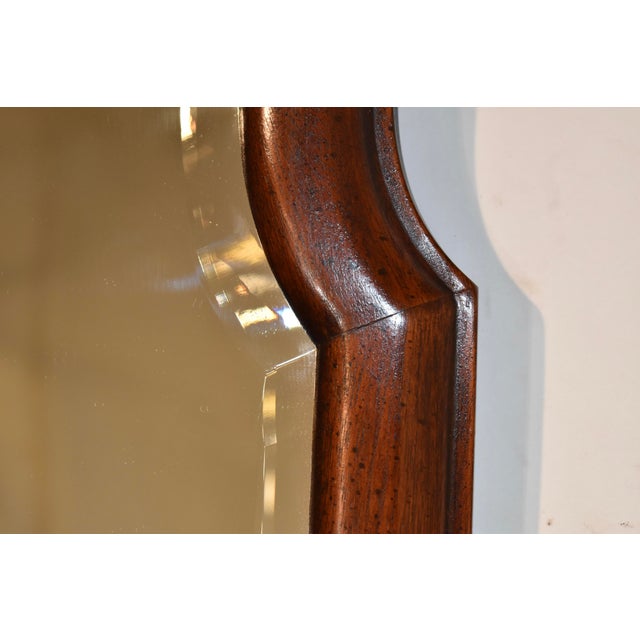 1960s Mahogany Wall Mirror, Circa 1960's For Sale - Image 5 of 6