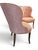 Vintage Mid-Century Sculptural High-Back Slipper Accent Chairs – Pair Description A striking pair of vintage mid-century...