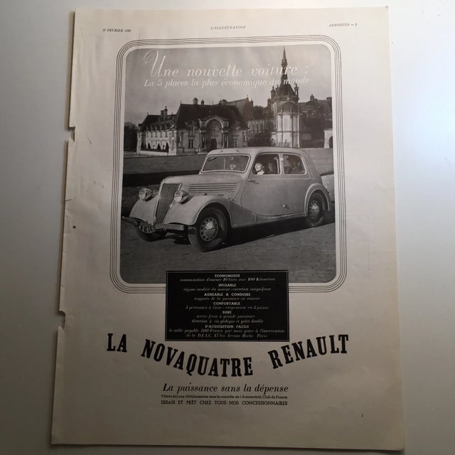 1938 French Dubonnet Ad For Sale In New York - Image 6 of 8