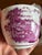 1805 Rare Antique Set of Four Pink Lustre and Bat Printed Pearlware Handled Cups and Saucers, Attributed to Thomas Wolfe - Set of 8 For Sale - Image 12 of 17