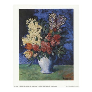 Pablo Picasso 'Vase De Fleurs' Modernism France Offset Lithograph For Sale