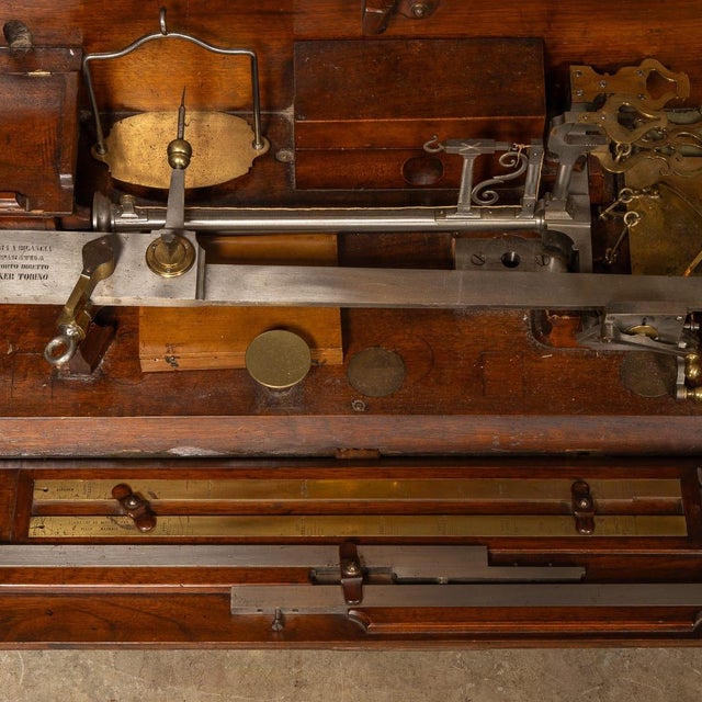 Antique Italian Balance Scales from Decker, Turin, Italy, 1870s For Sale - Image 14 of 18