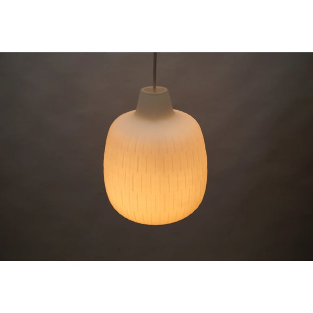 Bergamo Opaline Glass Lamp by Aloys F. Gangkofner for Peill & Putzler, 1960s For Sale - Image 9 of 11