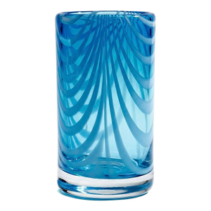 Blue Art Glass Vase