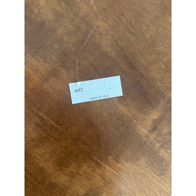 Mid to Late Twentieth Century Italian Made Solid Wood Curvy Play Stand With Cabriole Legs For Sale - Image 6 of 8