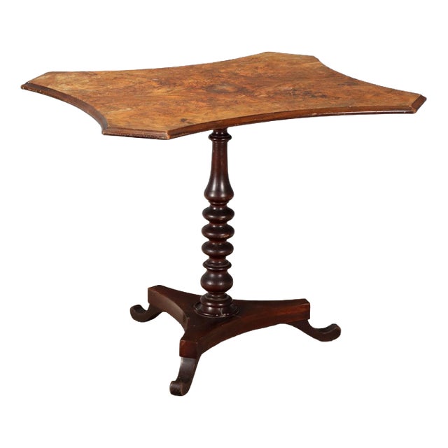 Small Antique Table in Mahogany For Sale