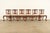 An outstanding set of eight Chippendale or Georgian style dining chairs In the manner of Baker Furniture USA, Circa 1980s...