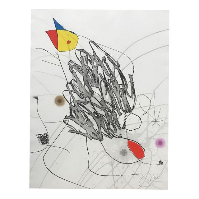 Joan Miró, Diary of an Engraver III, 1975, Etching For Sale