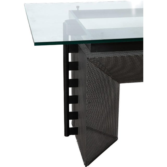 Metal Mario Botta "Tesi" Dining Table for Alias, Italy, 1980 For Sale - Image 7 of 9