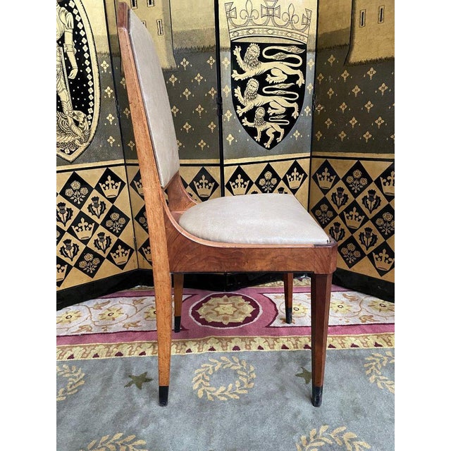 Art Deco Chairs, Set of 6 For Sale - Image 10 of 13