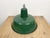 Industrial Green Enamel Pendant Lamp, 1960s For Sale - Image 13 of 16