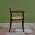 1980s Studio Craft Walnut Armchair With Cane For Sale - Image 5 of 12
