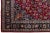 Vintage Mashad Persian Wool Rug in Red With Rossette Motif For Sale - Image 4 of 8