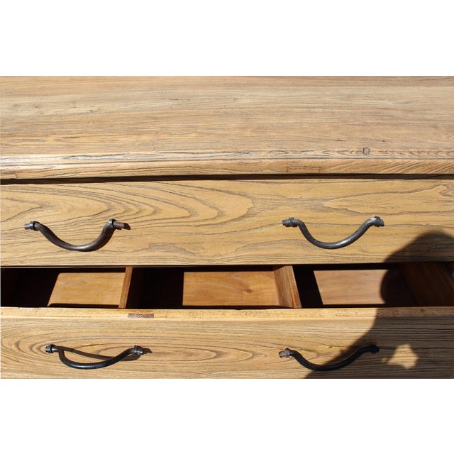 Natural Light Tone Raw Wood Dresser Chairish