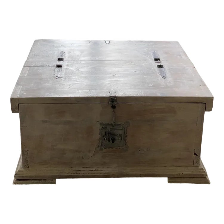 Coffee Table/Chest Table, 18th Century | Chairish