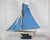Built in Southport, England, in the twentieth century, this pond yacht named 'Old Star' is constructed in wood with tin...
