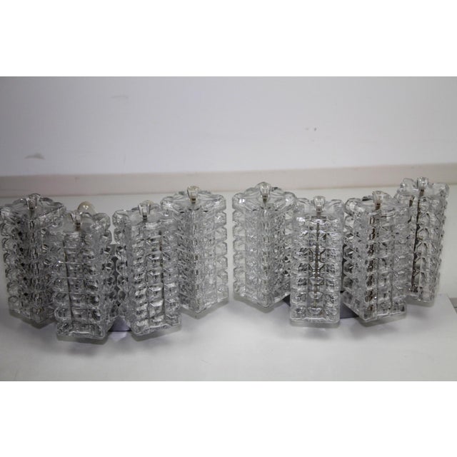 Cubist Wall Lights from Stölzle, 1960s, Set of 2 For Sale - Image 11 of 18