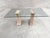 Brown Marina Dining Table in Pink and Brown Jara Travertine Marble, 1989 For Sale - Image 8 of 16