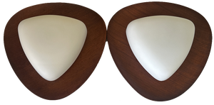 Surf Wall Lights by Goffredo Reggiani, 1960s, Set of 2