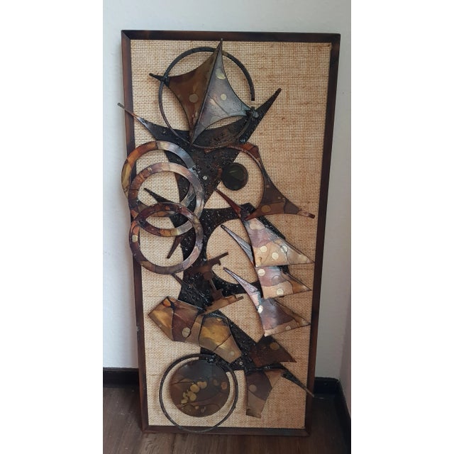 Wall Sculpture by Henrik Horst, 1970s For Sale - Image 4 of 4