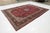Persian Vintage Red Kashan Persian Wool Rug Featuring a Medallion Design For Sale - Image 3 of 10