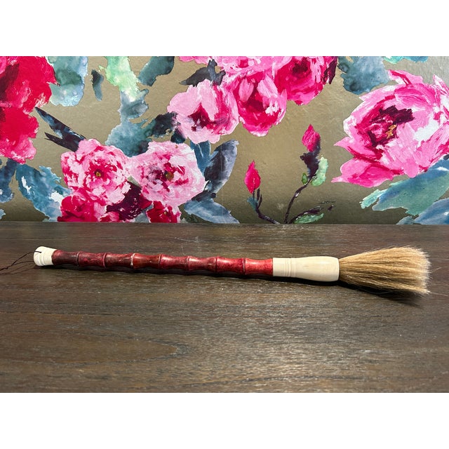 Chinese 1980s Caligraphy Brush For Sale - Image 3 of 6