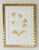 Original botanicals using graphite and gouache by artist Katie Binkley. Custom framed in gold checkered frame. 15.5" W x...