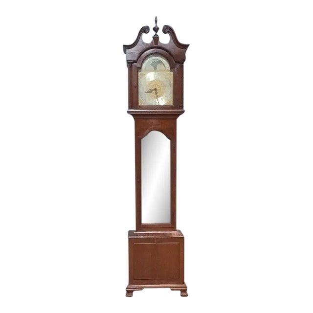 Colonial Chippendale Style Tall Case Clock Grandfather Clock Zeeland Michigan For Sale