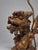 Continental Renaissance Revival Carved Dragon Griffin Table Lamp, C. 1890-1930 For Sale In Providence - Image 6 of 10